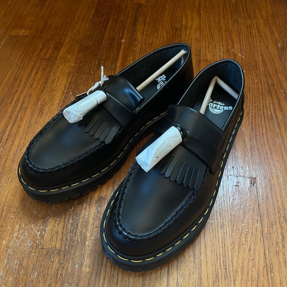 Dr. Martens Adrian Bex Smooth Leather Tassel Loafers - Picture 8 of 10
